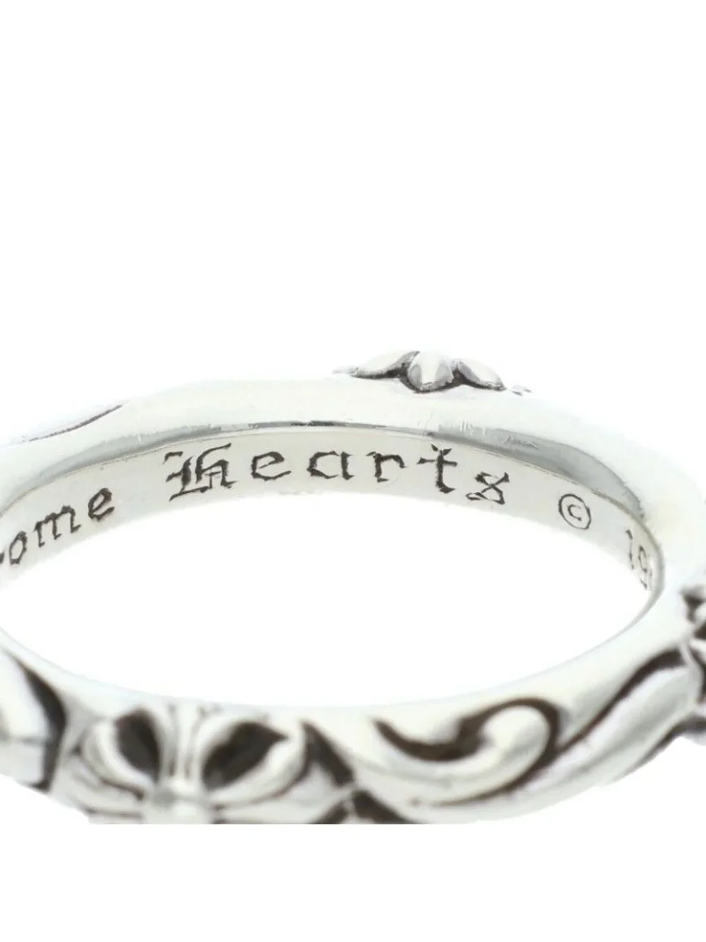 Chrome Hearts Sbt Band Silver Ring